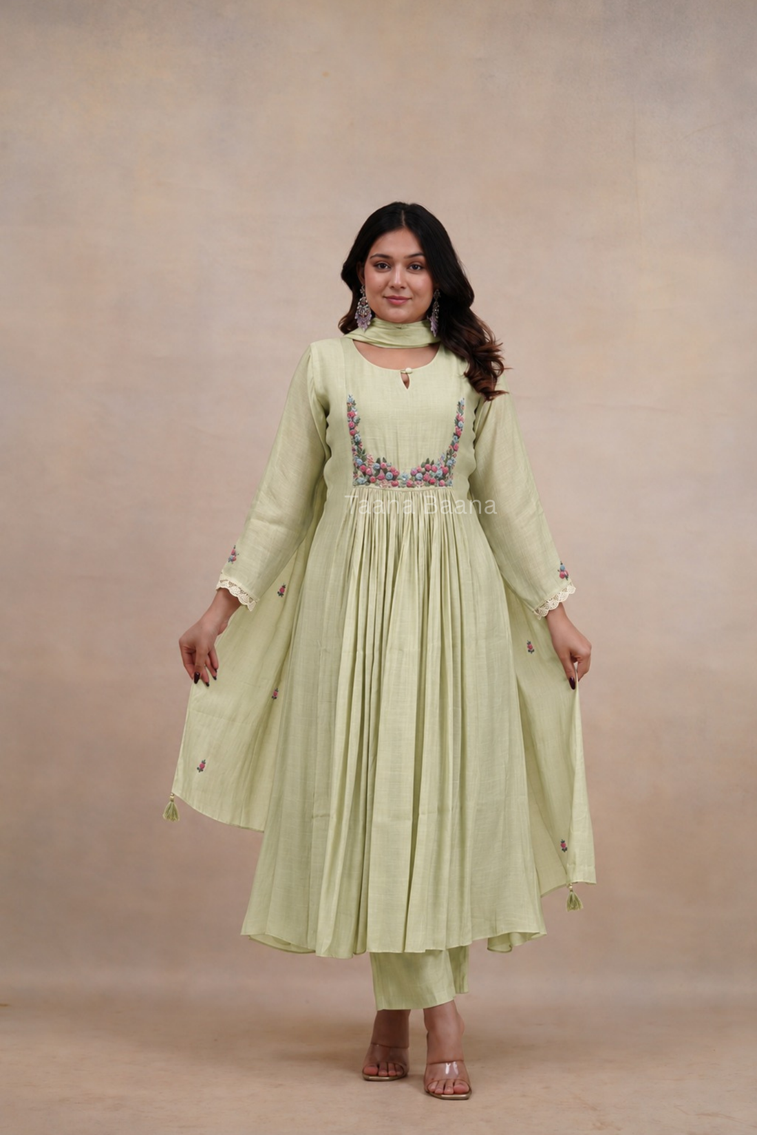 Anarkali Dupatta Set