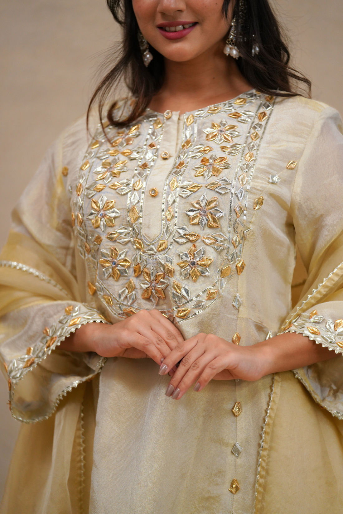 Dupatta Pant Set