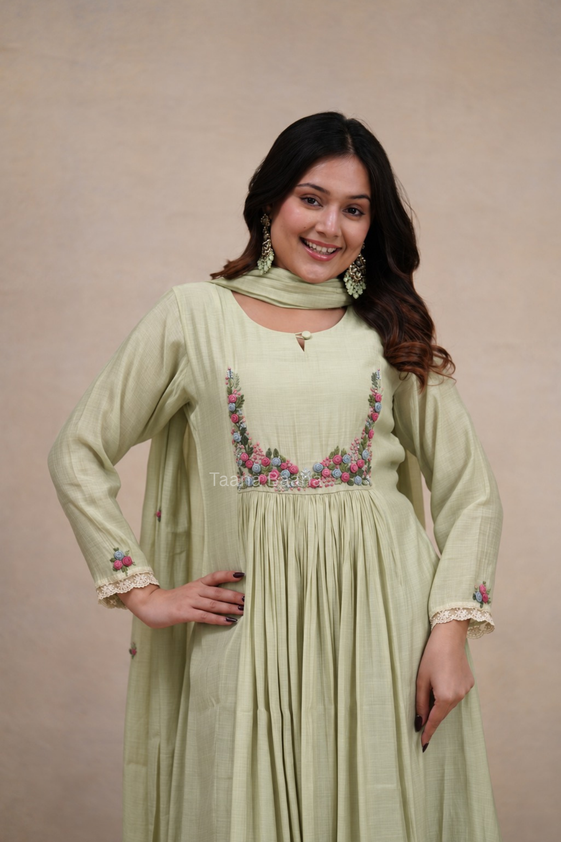 Anarkali Dupatta Set