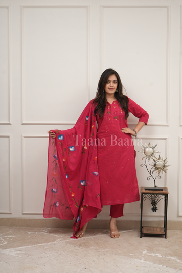 Dupatta Pant Set