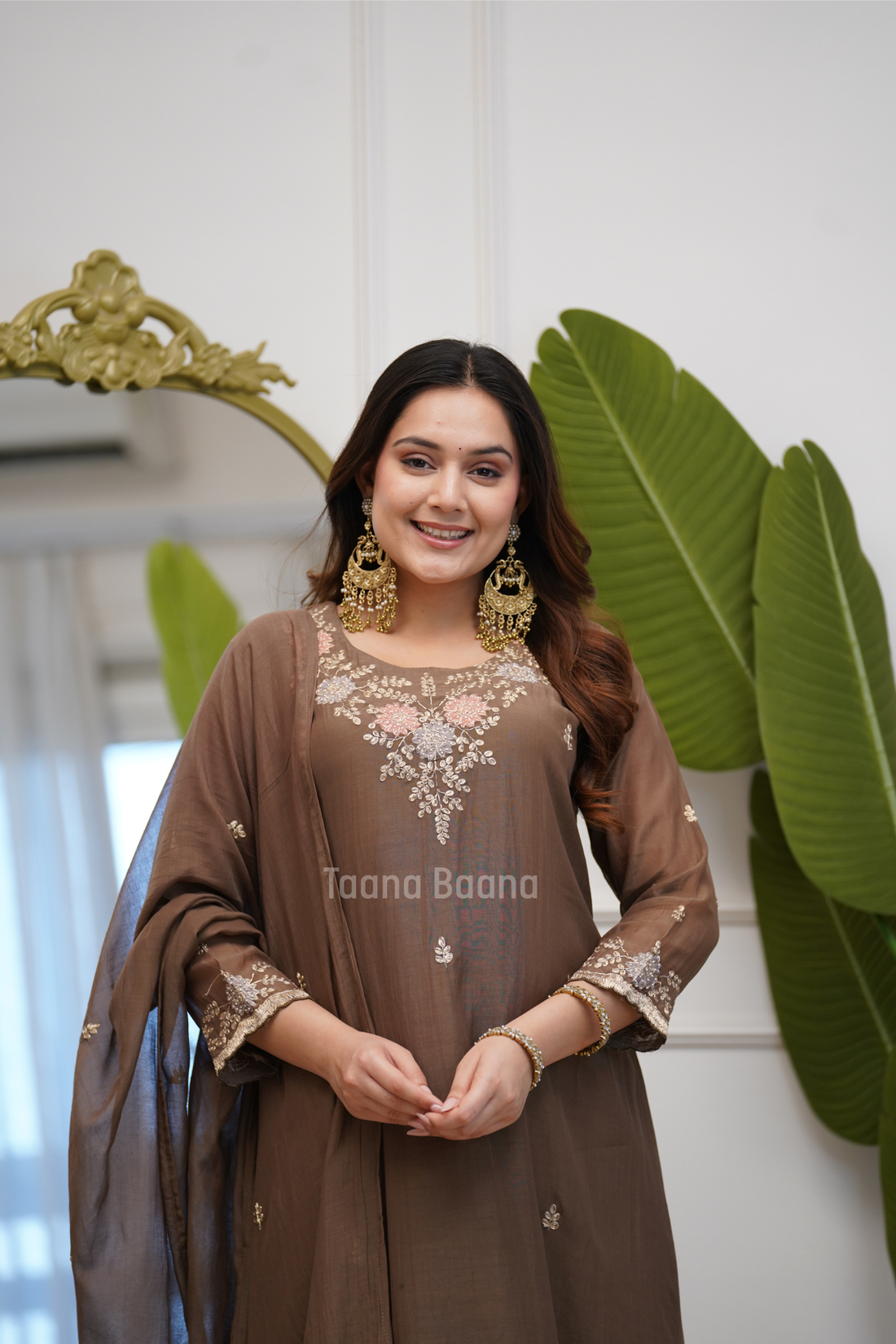 Dupatta Pant Set