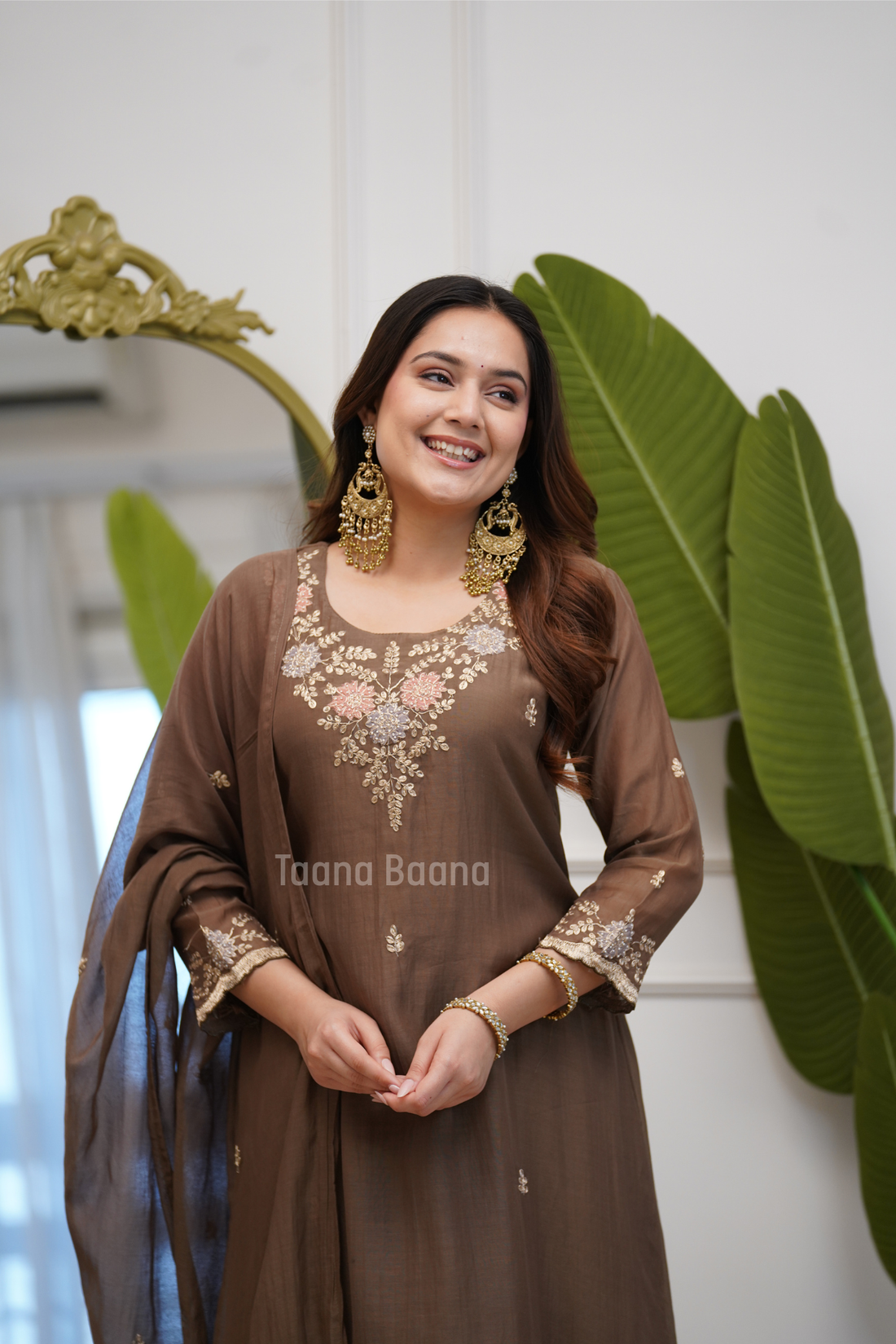 Dupatta Pant Set