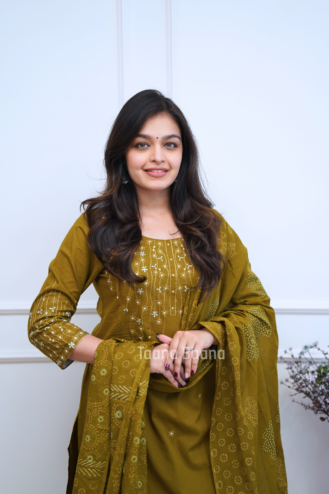 Dupatta Pant Set