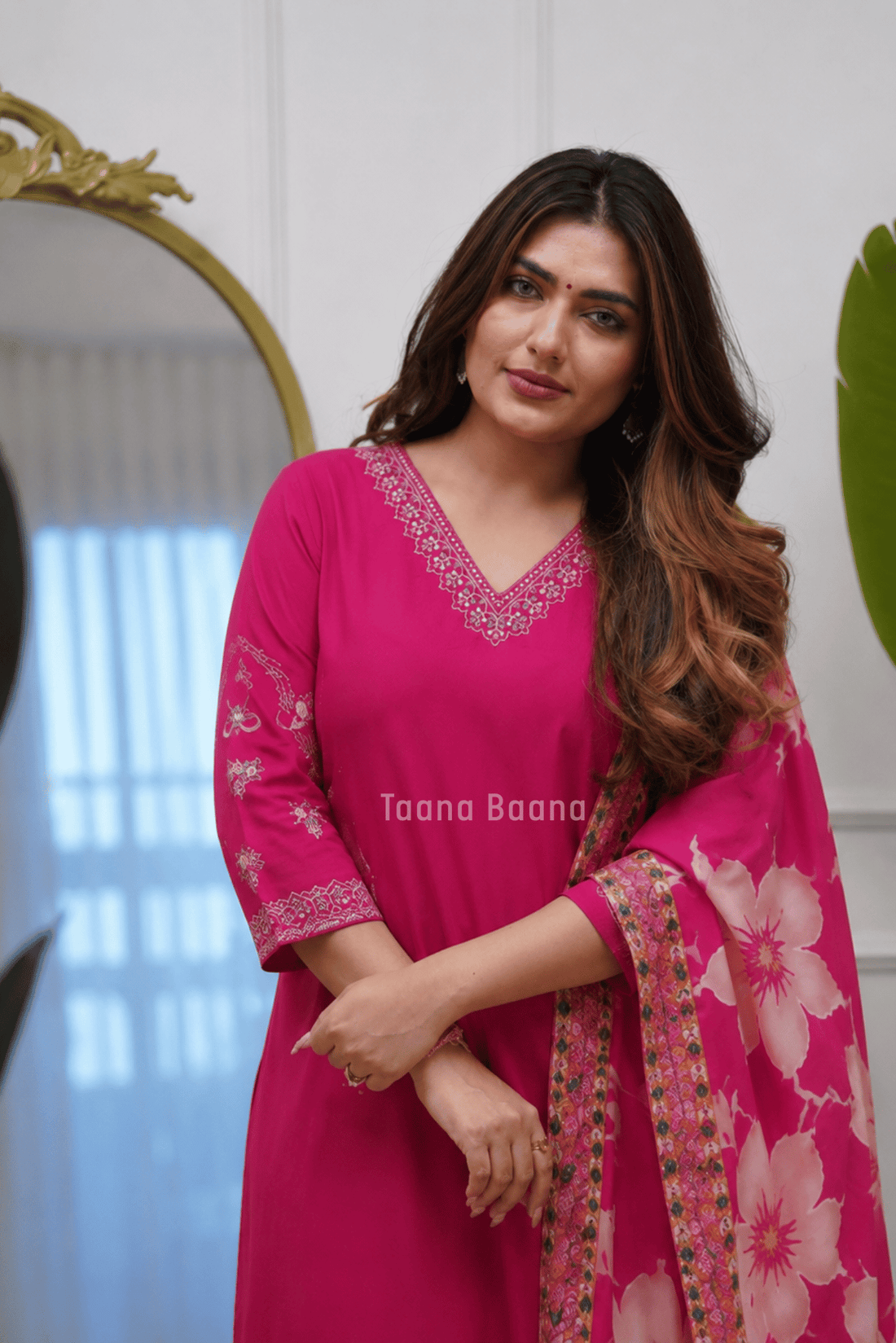 Dupatta Pant Set