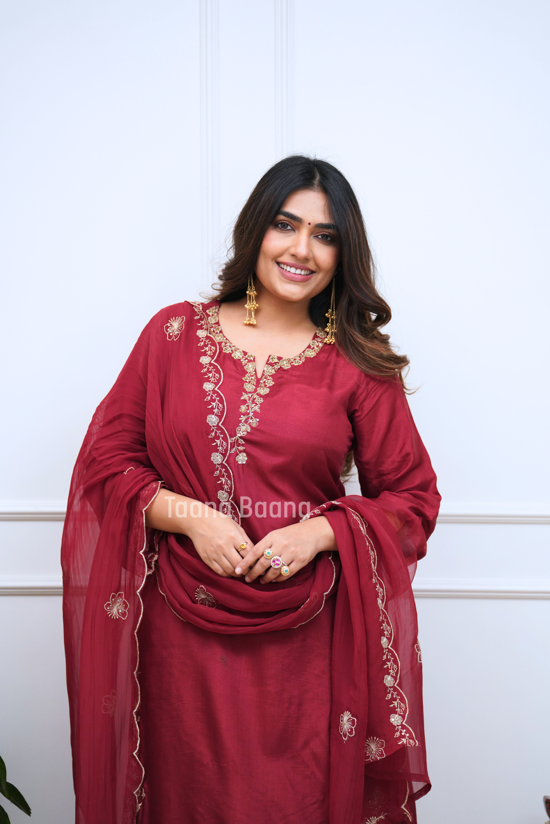 Dupatta Pant Set
