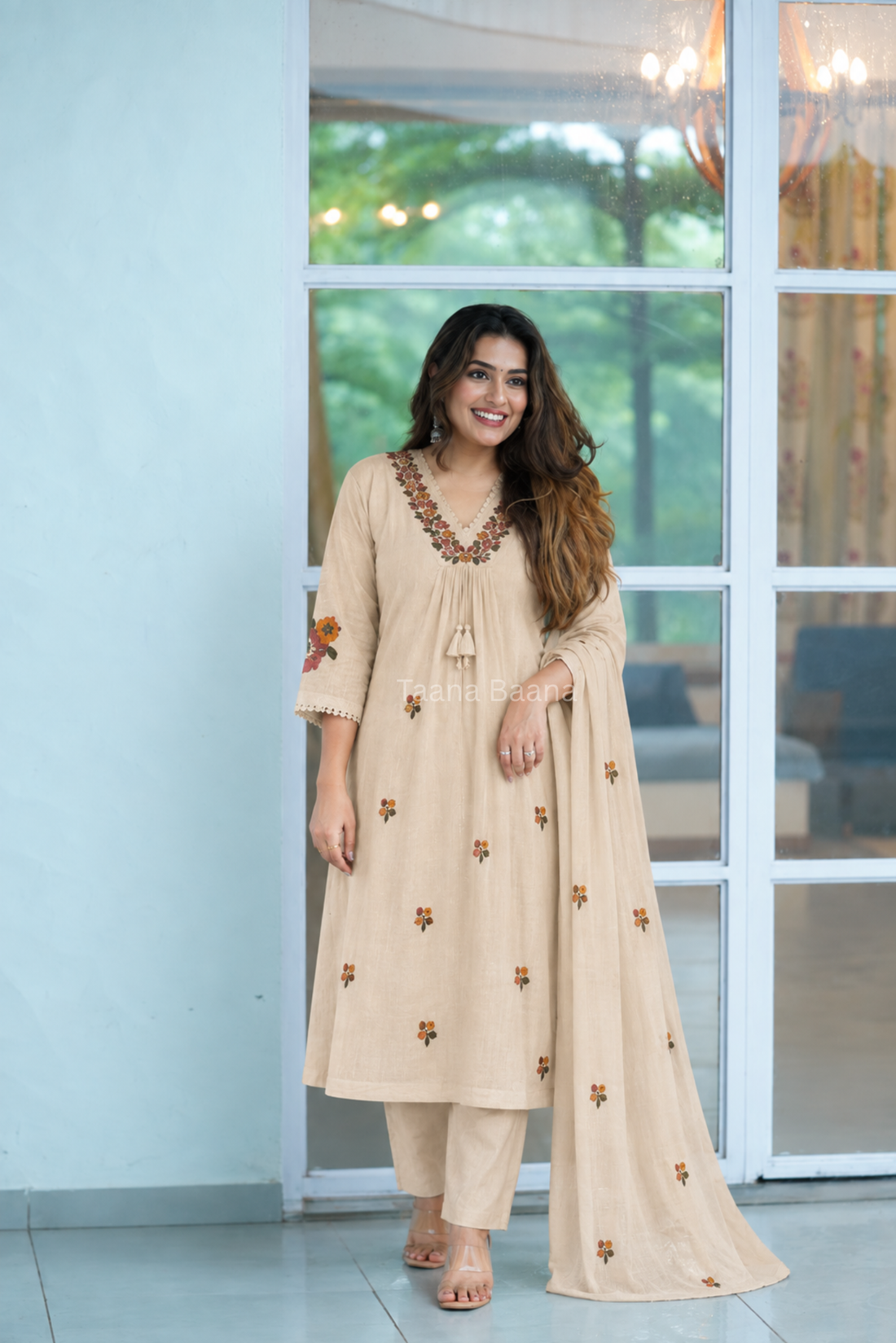 Anarkali Dupatta Set