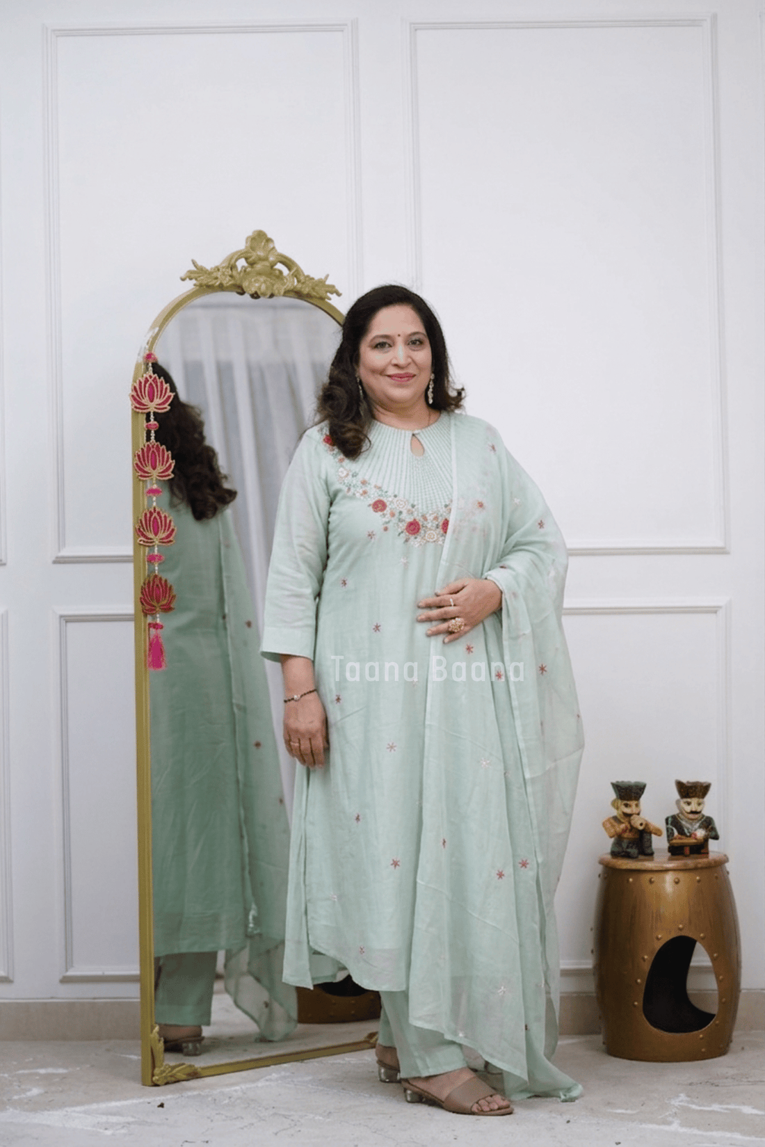 Dupatta Pant Set