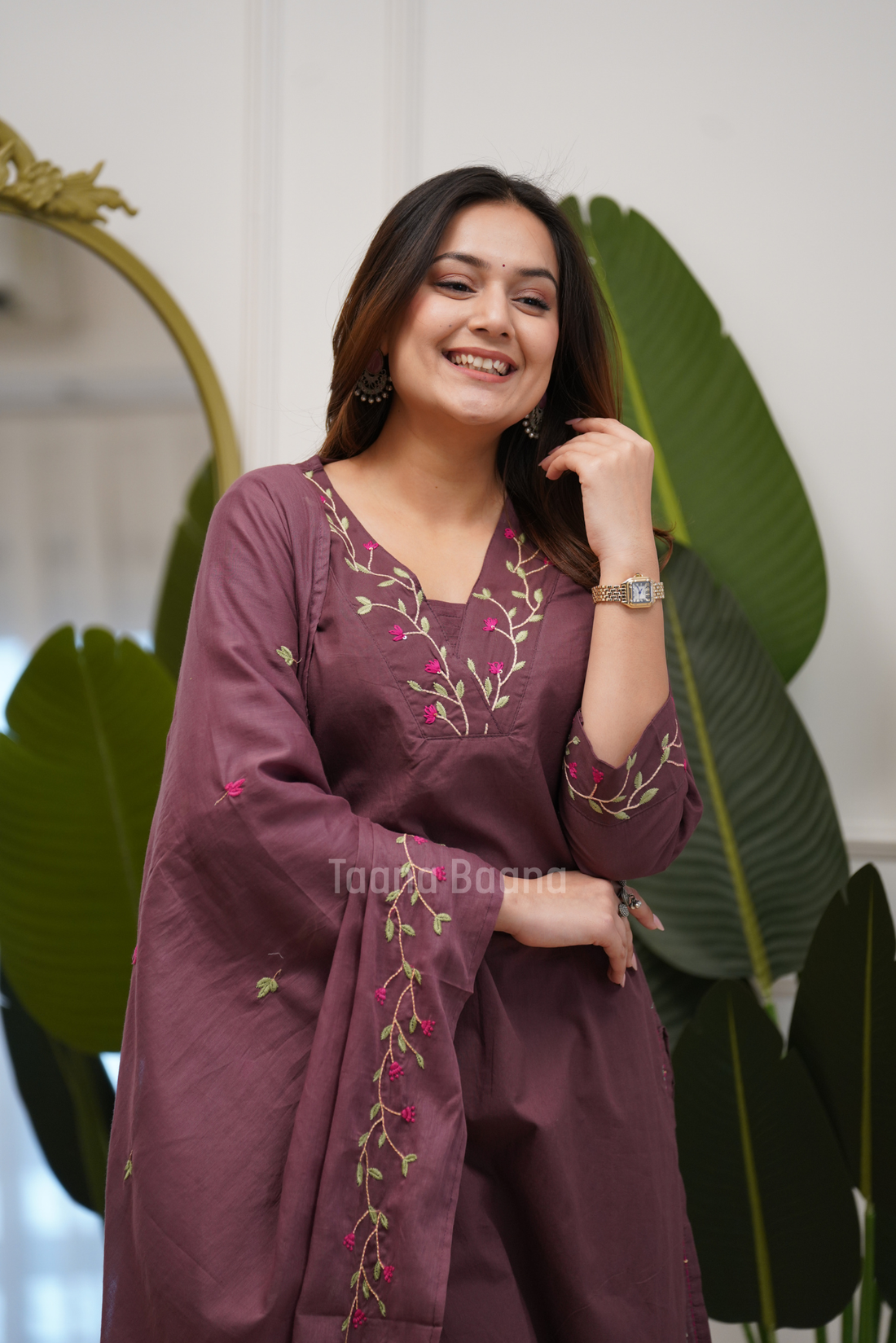Dupatta Pant Set