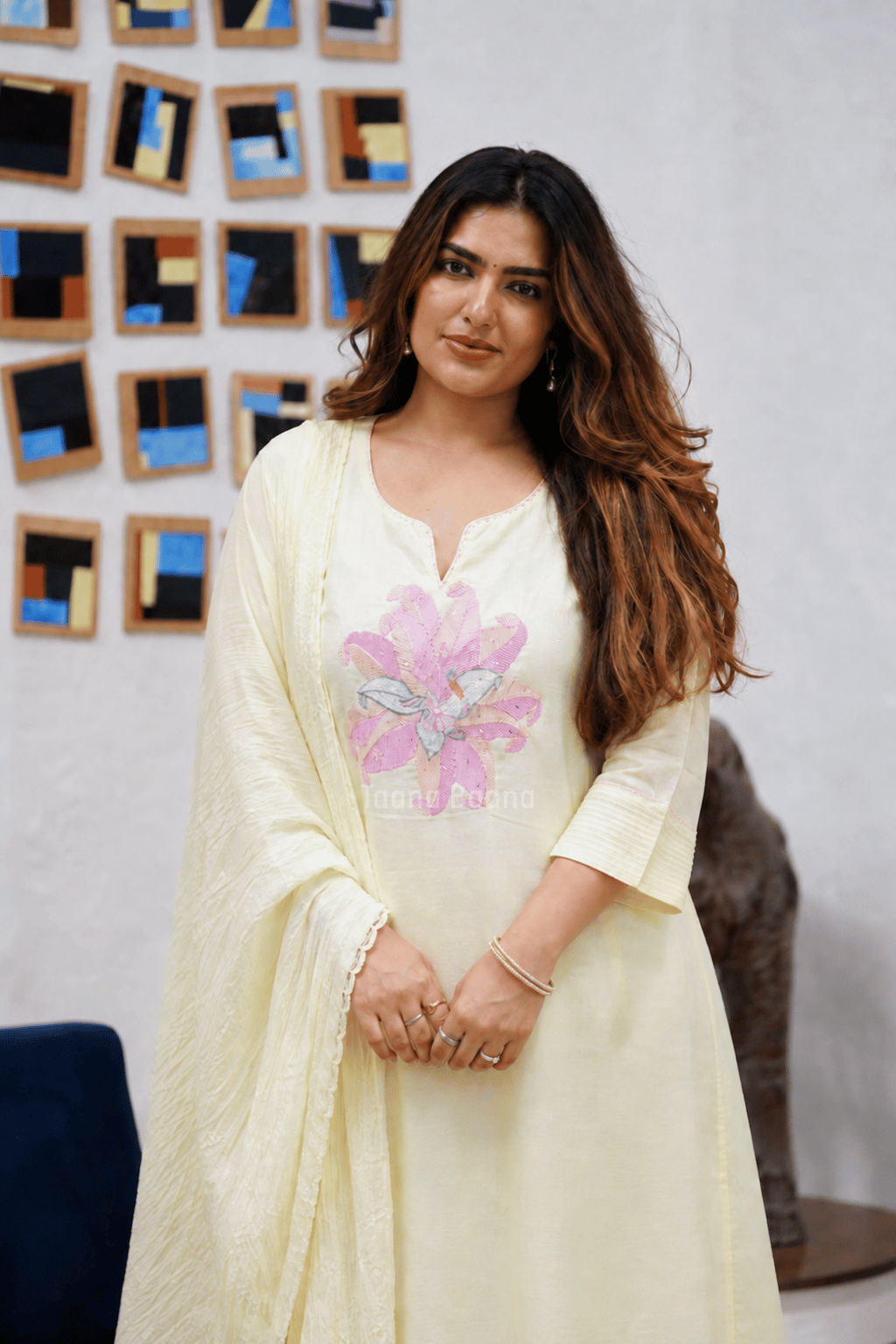 Dupatta Pant Set