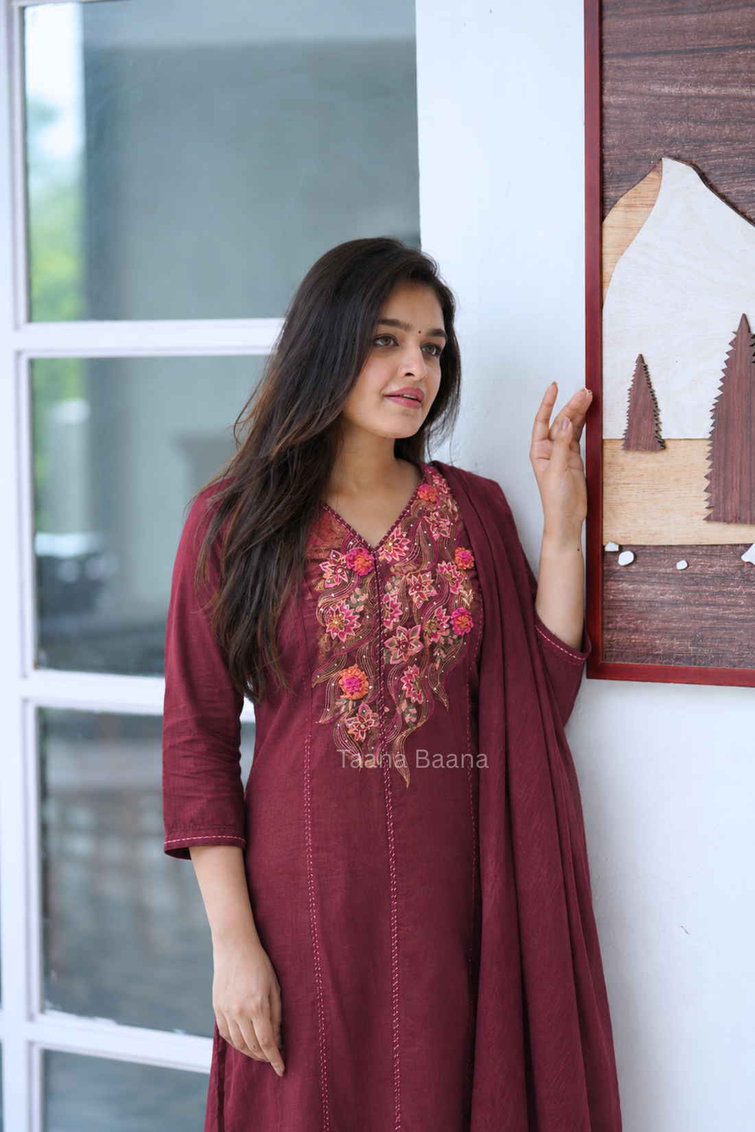 Dupatta Pant Set