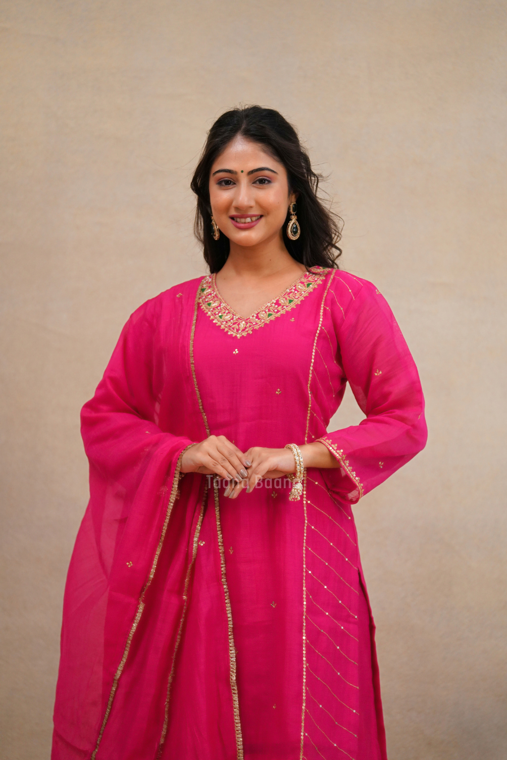 Dupatta Plazo Set