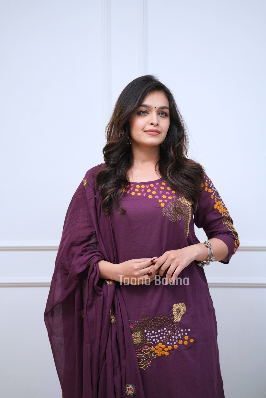 Dupatta Pant Set