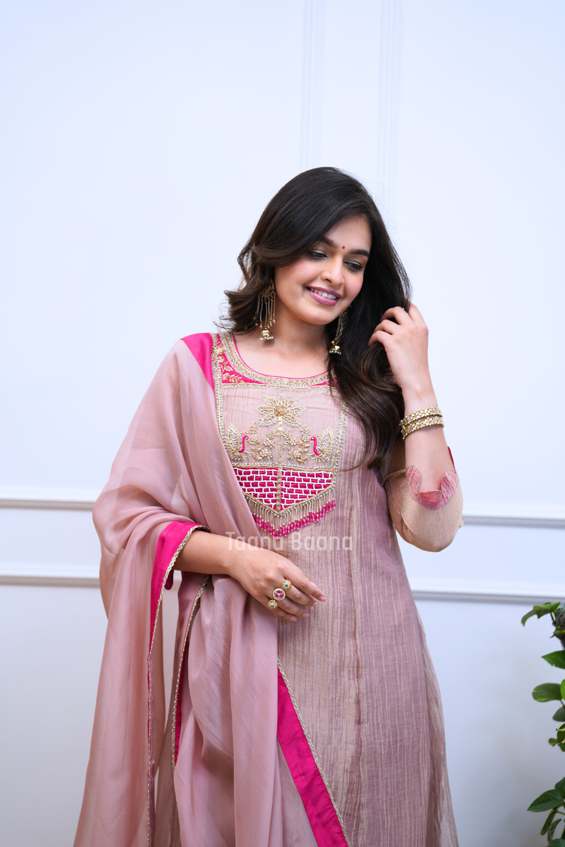 Dupatta Pant Set