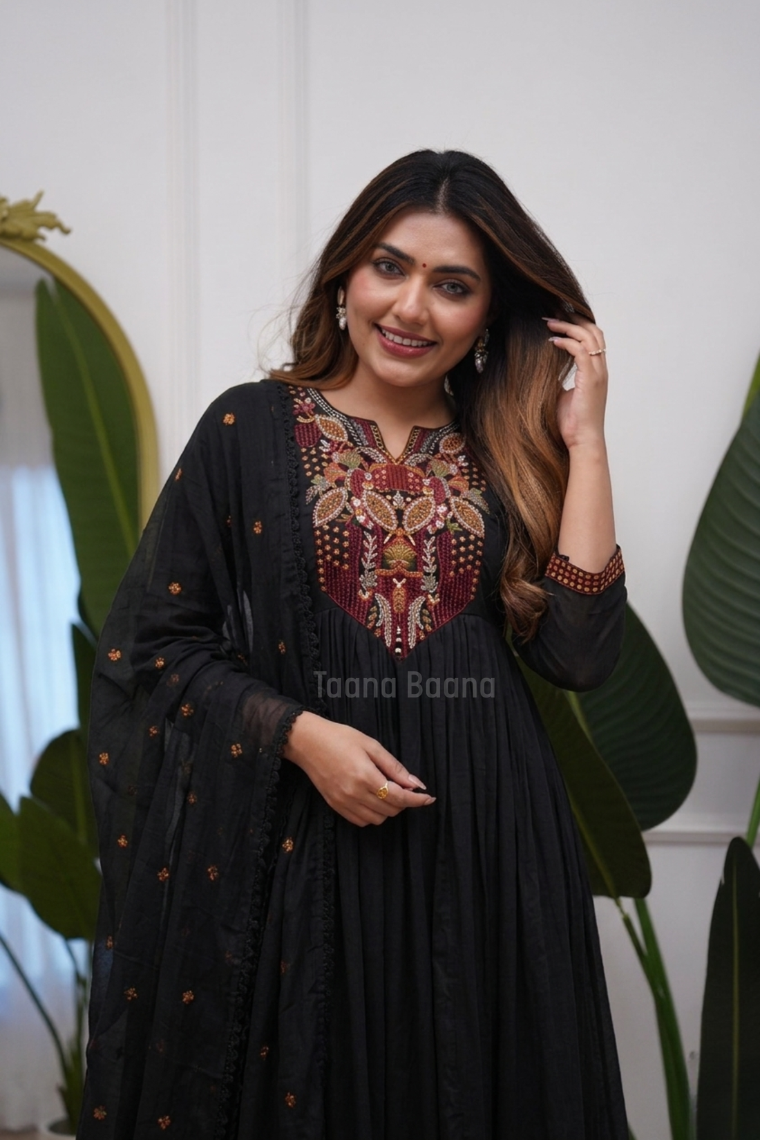 Anarkali Dupatta Set