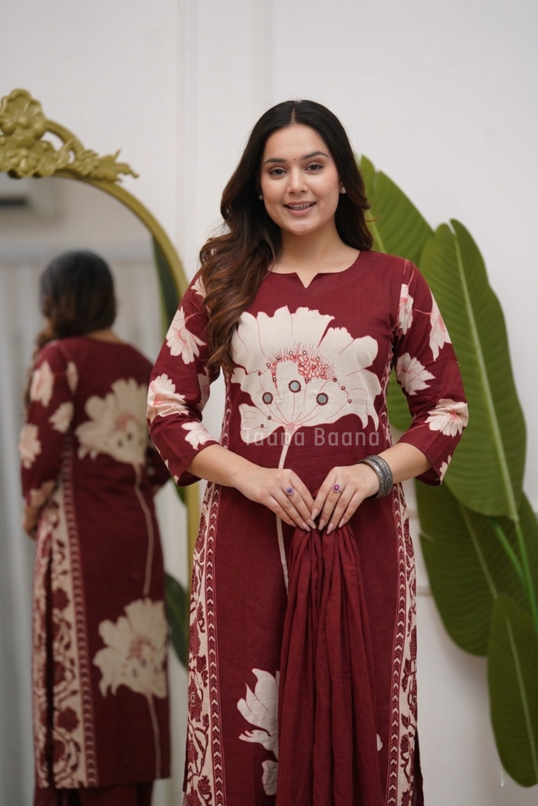 Dupatta Pant Set