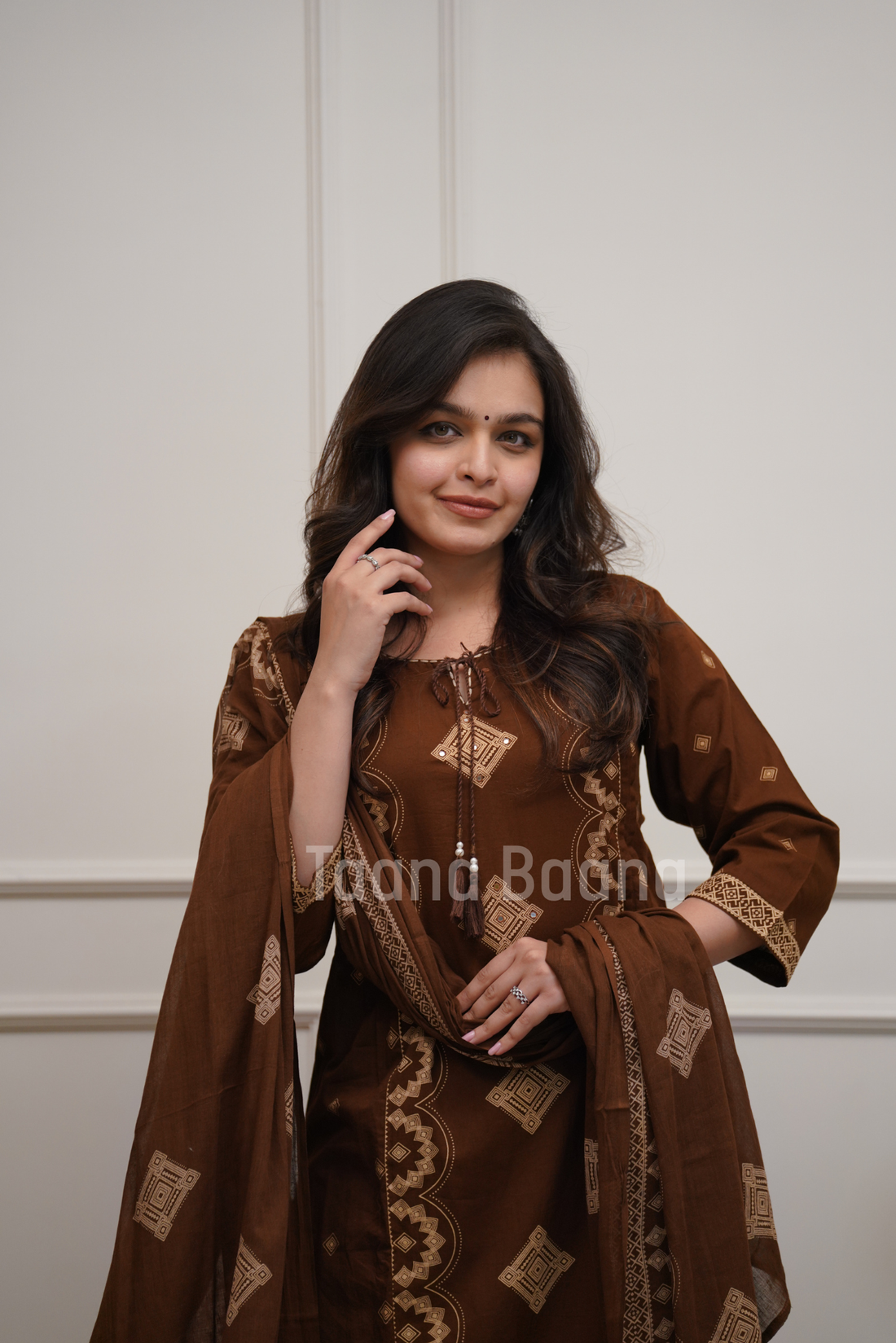 Dupatta Plazo Set
