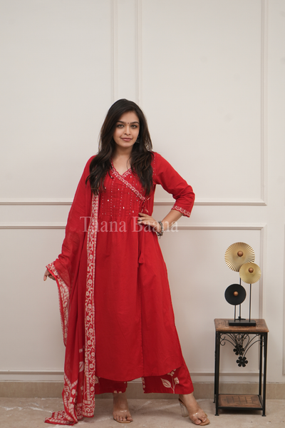 Dupatta Pant Set