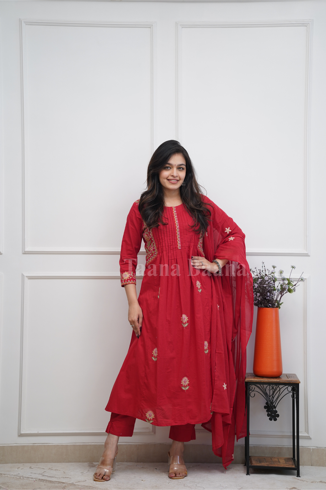 Dupatta Pant Set