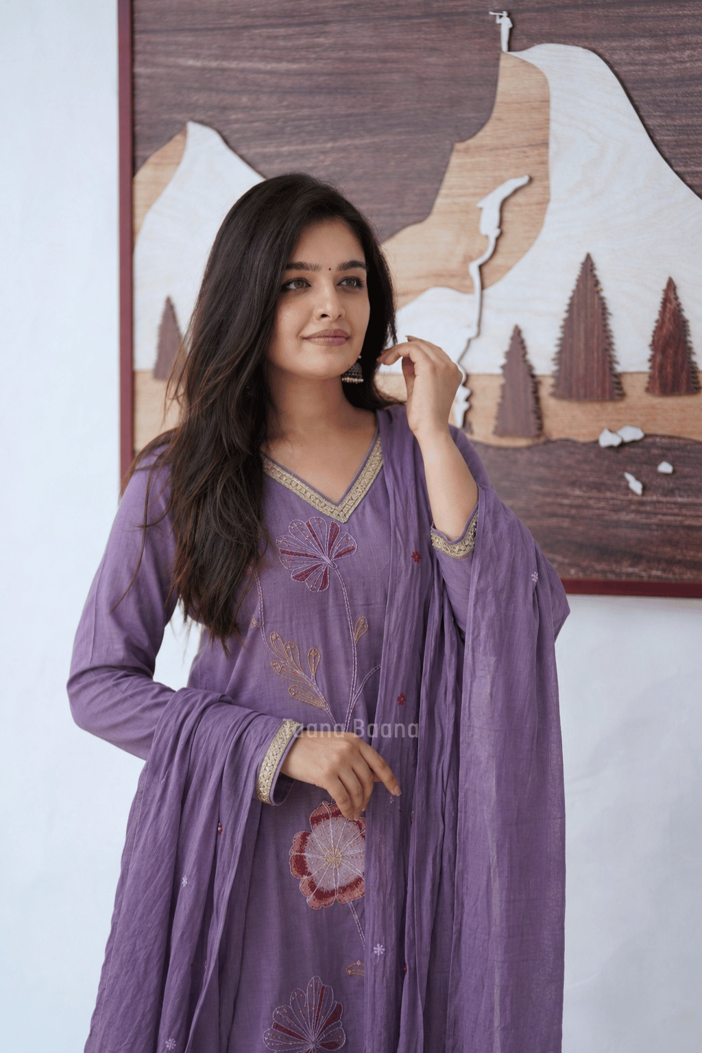 Dupatta Pant Set