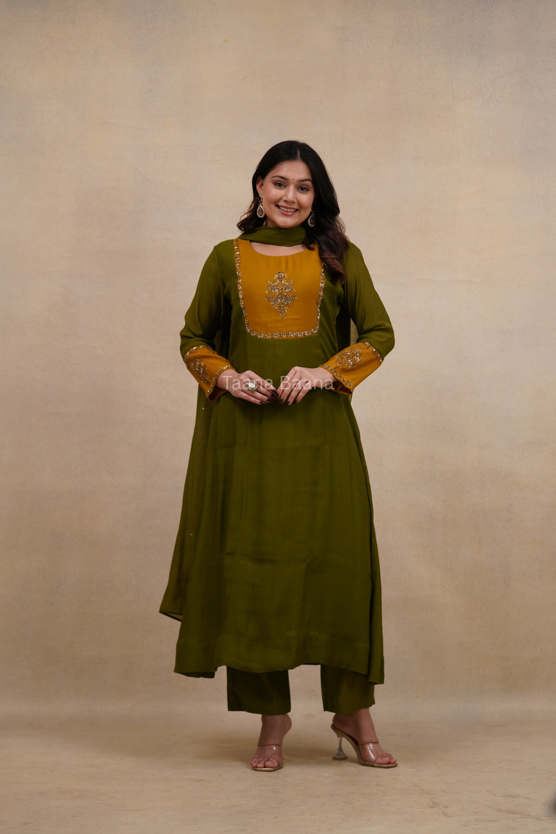 Dupatta Pant Set