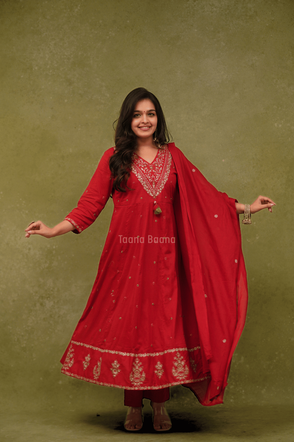 Anarkali Duppata Suit