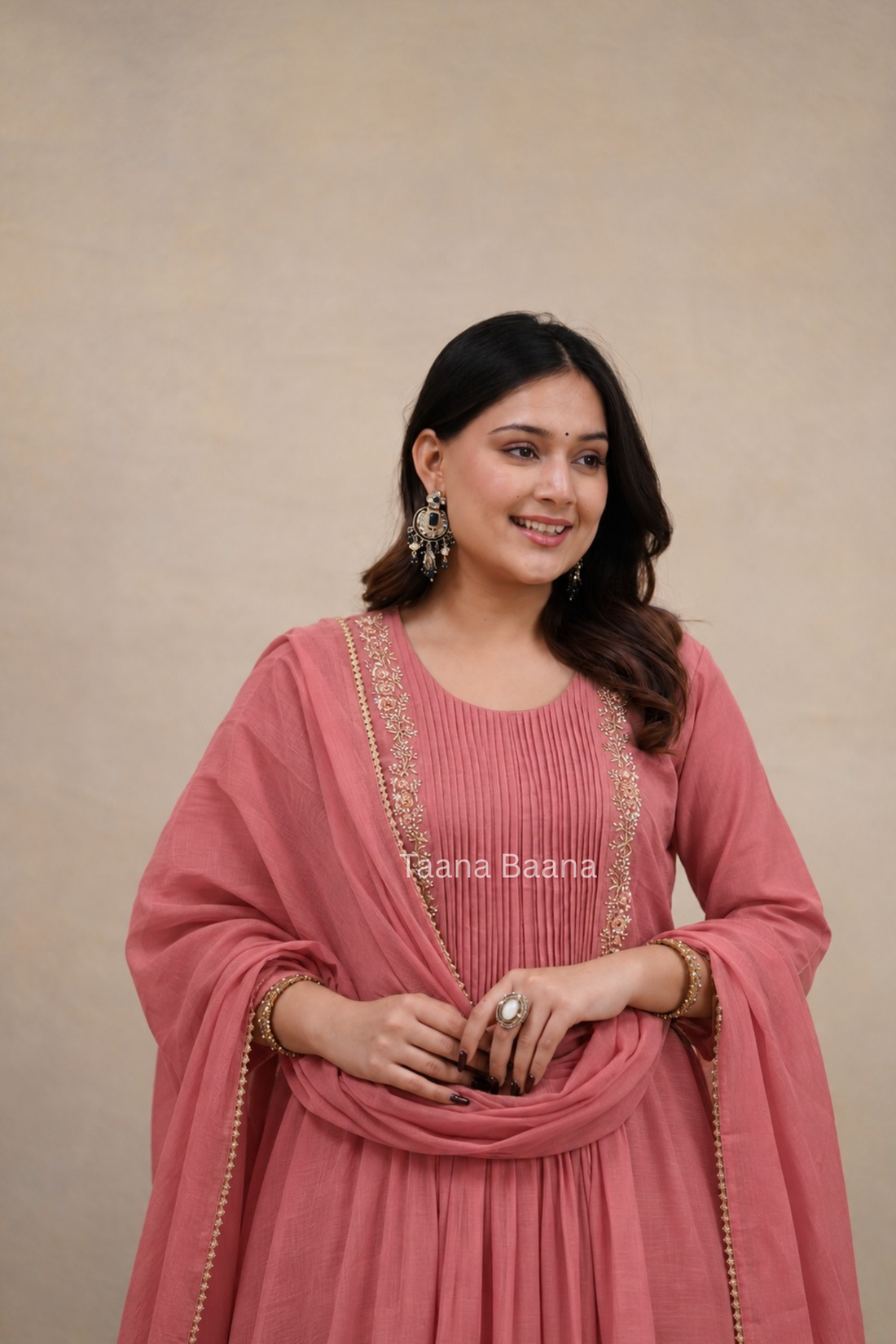Anarkali Dupatta Set