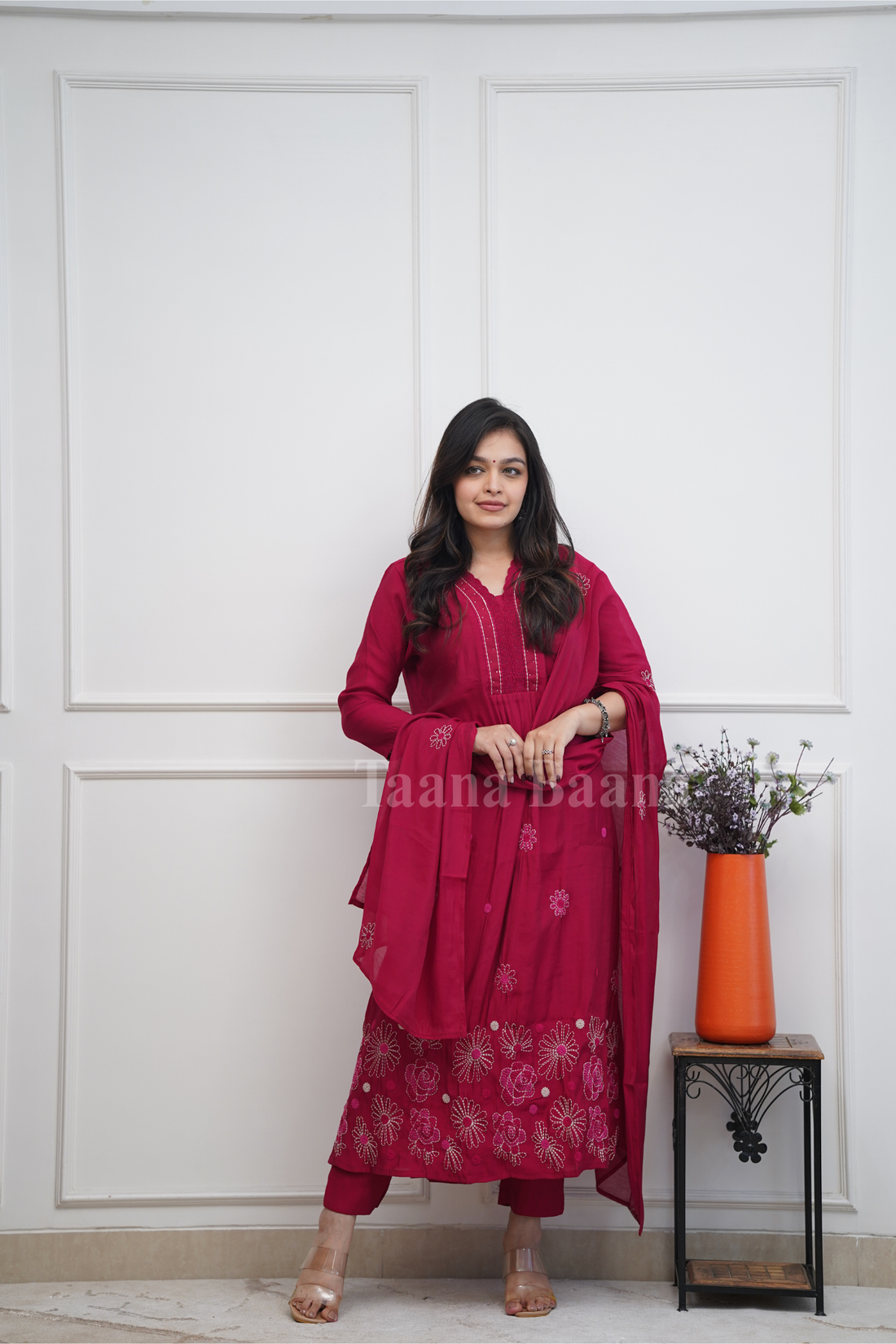 Dupatta Pant Set