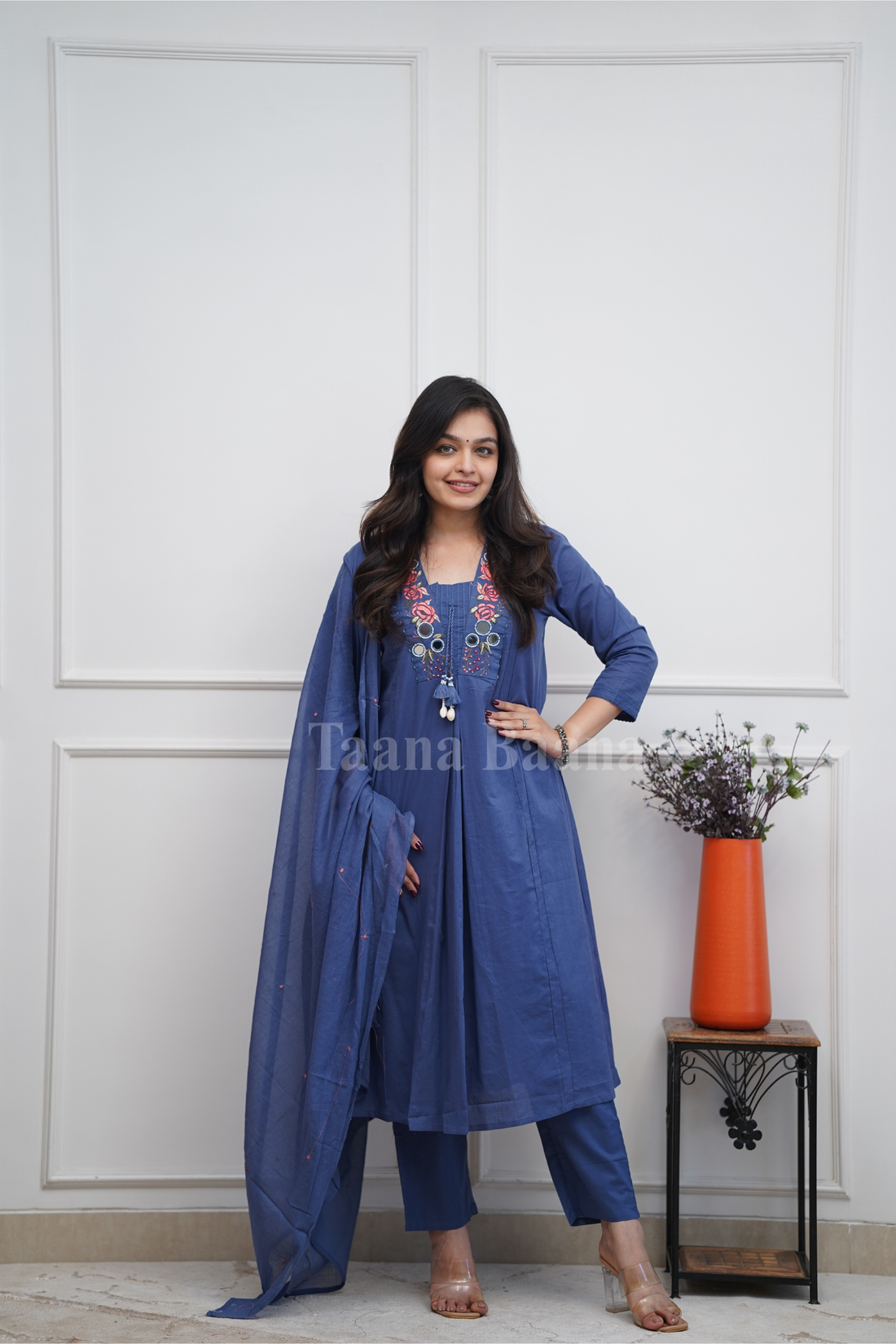 Dupatta Pant Set