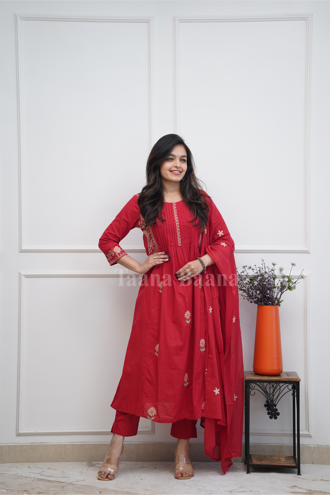 Dupatta Pant Set