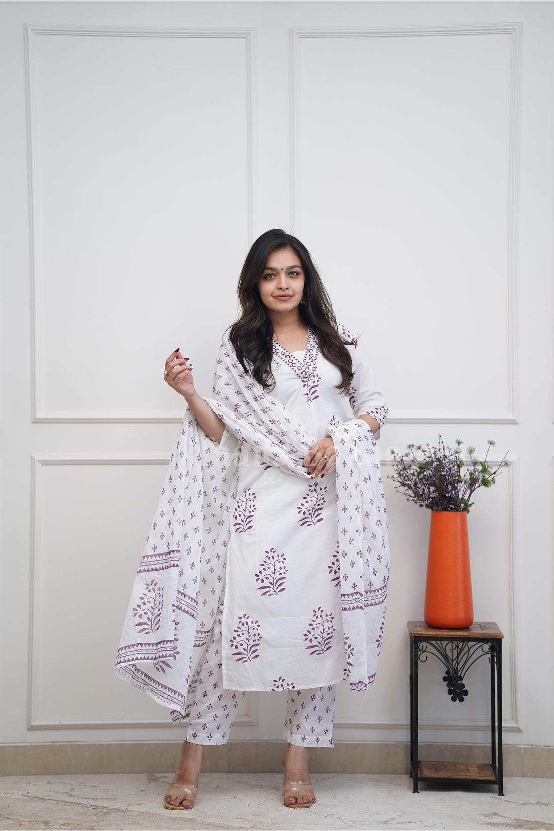 Dupatta Pant Set