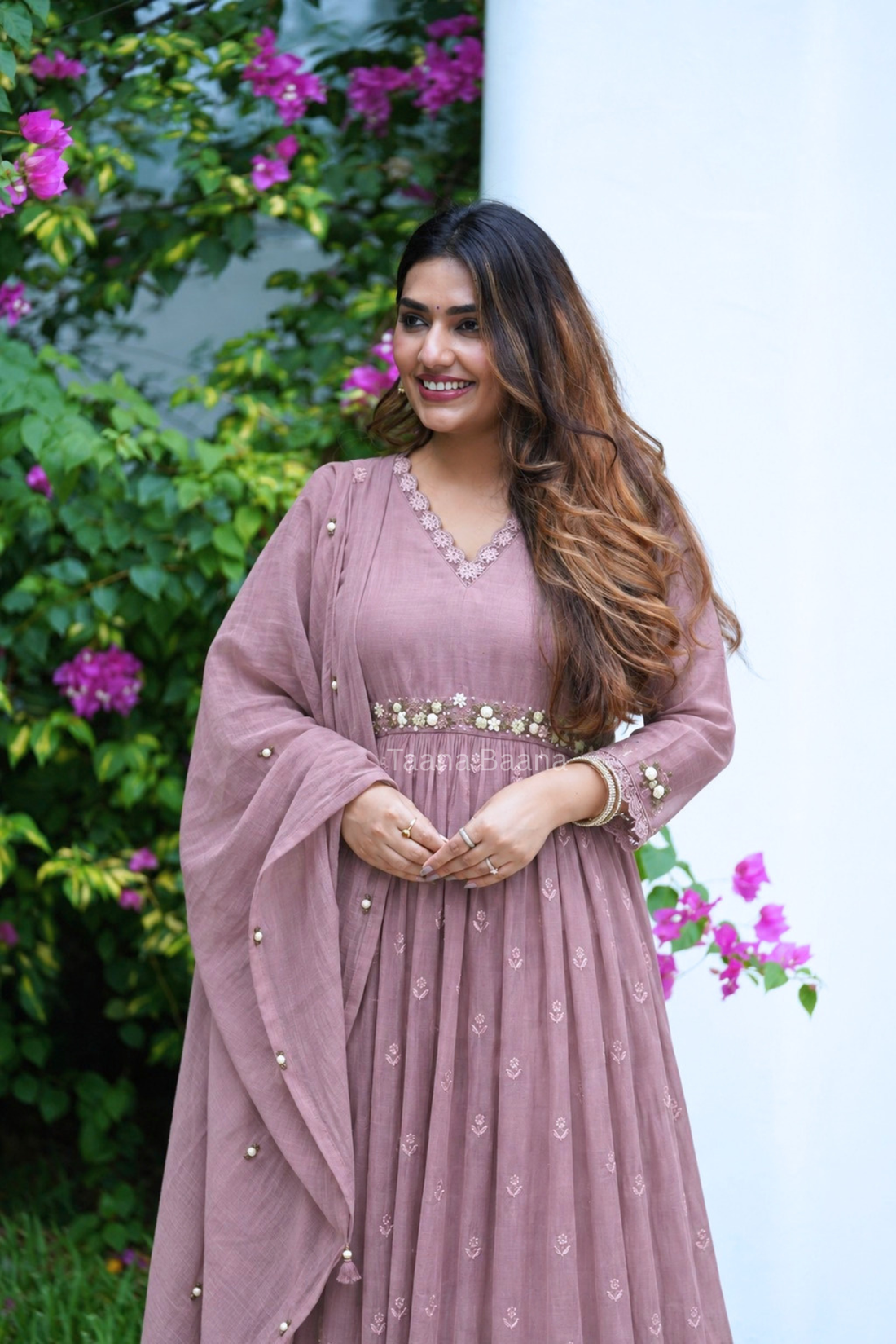 Anarkali Dupatta Set
