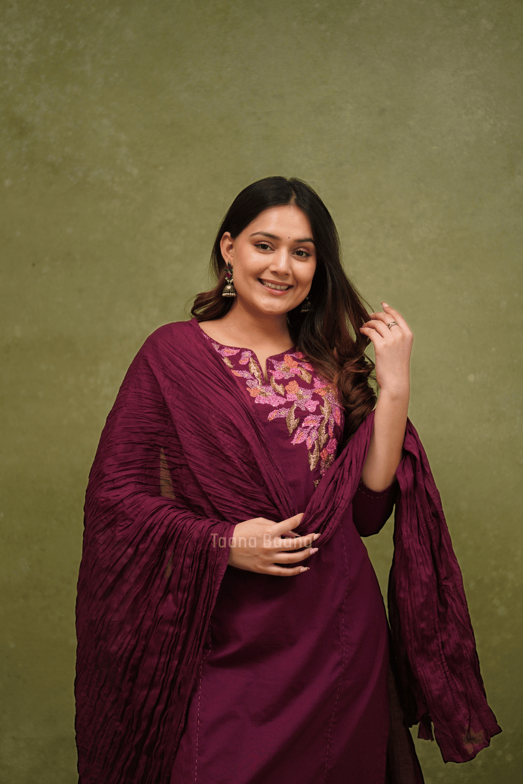 Dupatta Pant Set
