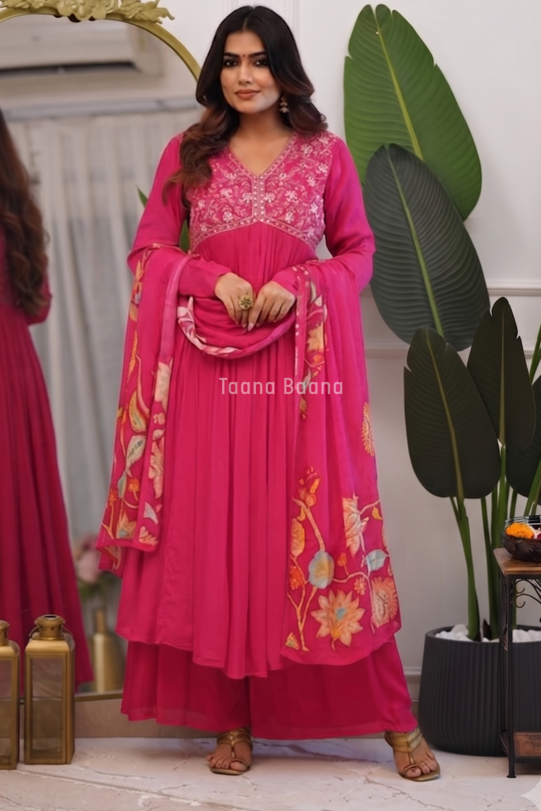 Dupatta Pant Set