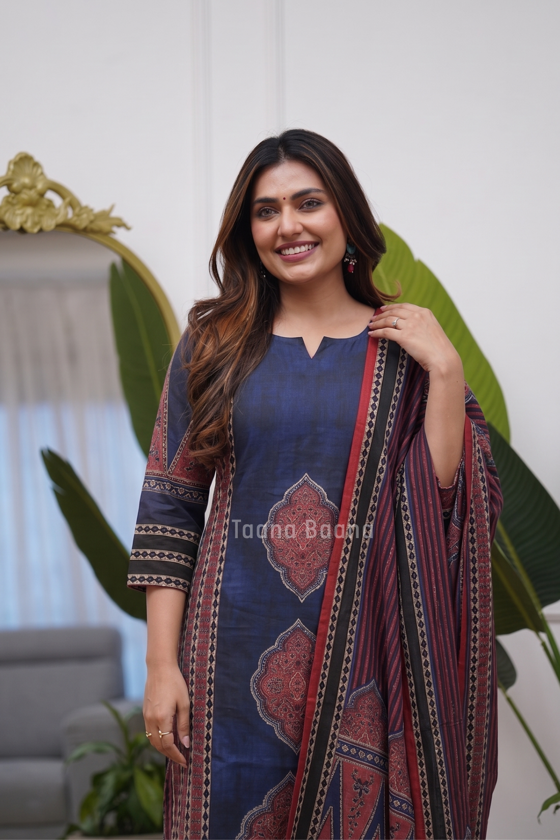 Dupatta Pant Set