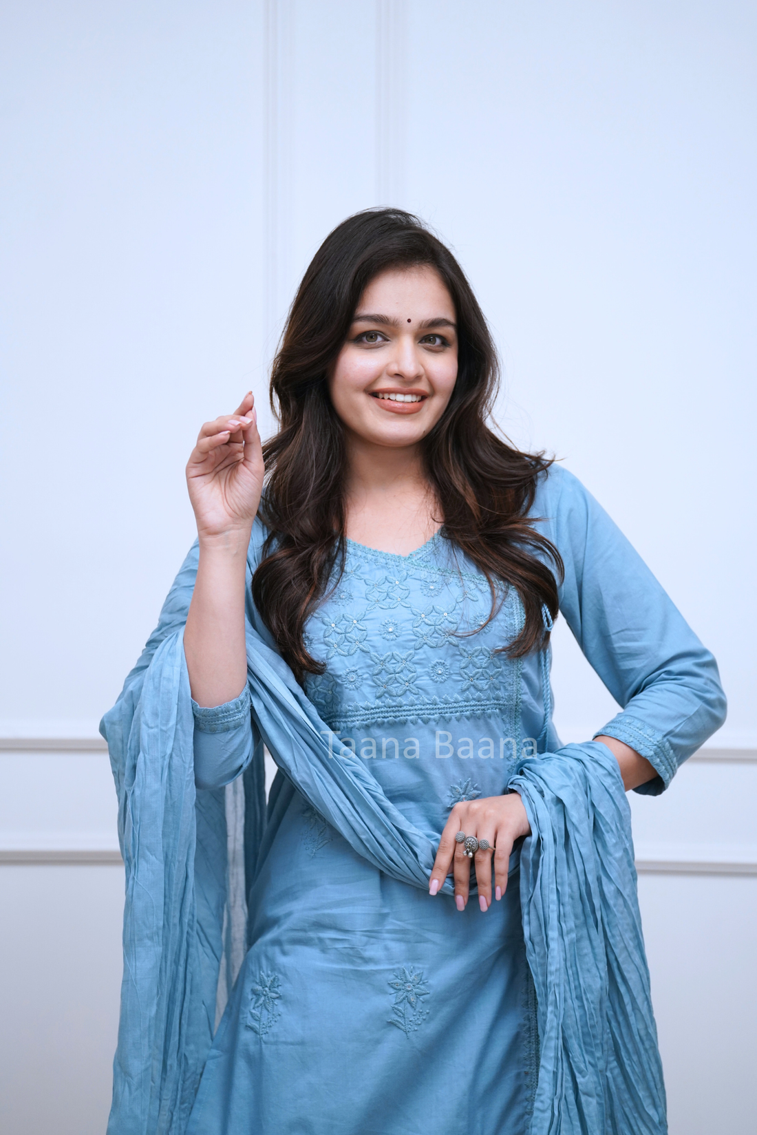 Dupatta Pant Set