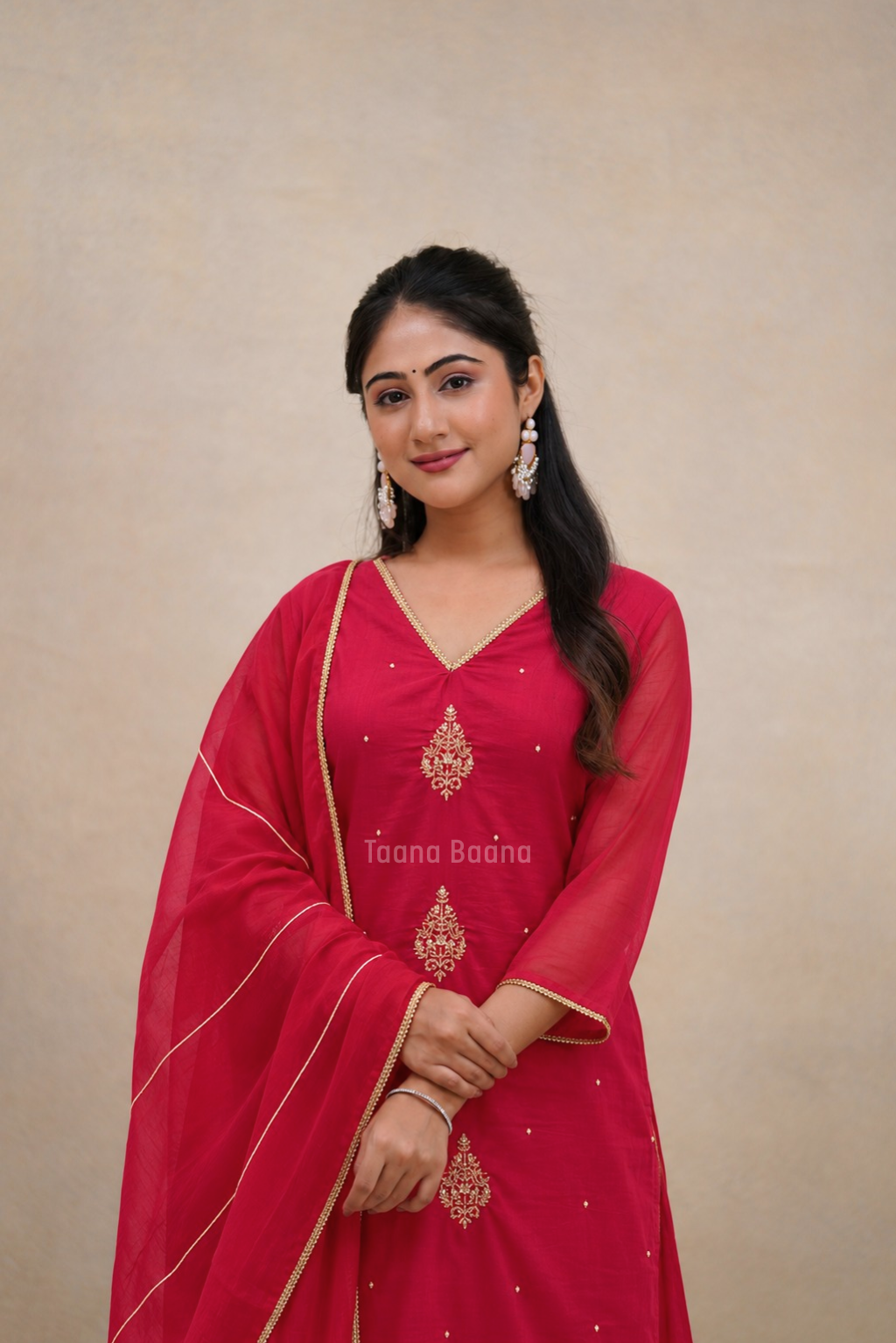Dupatta Pant Set