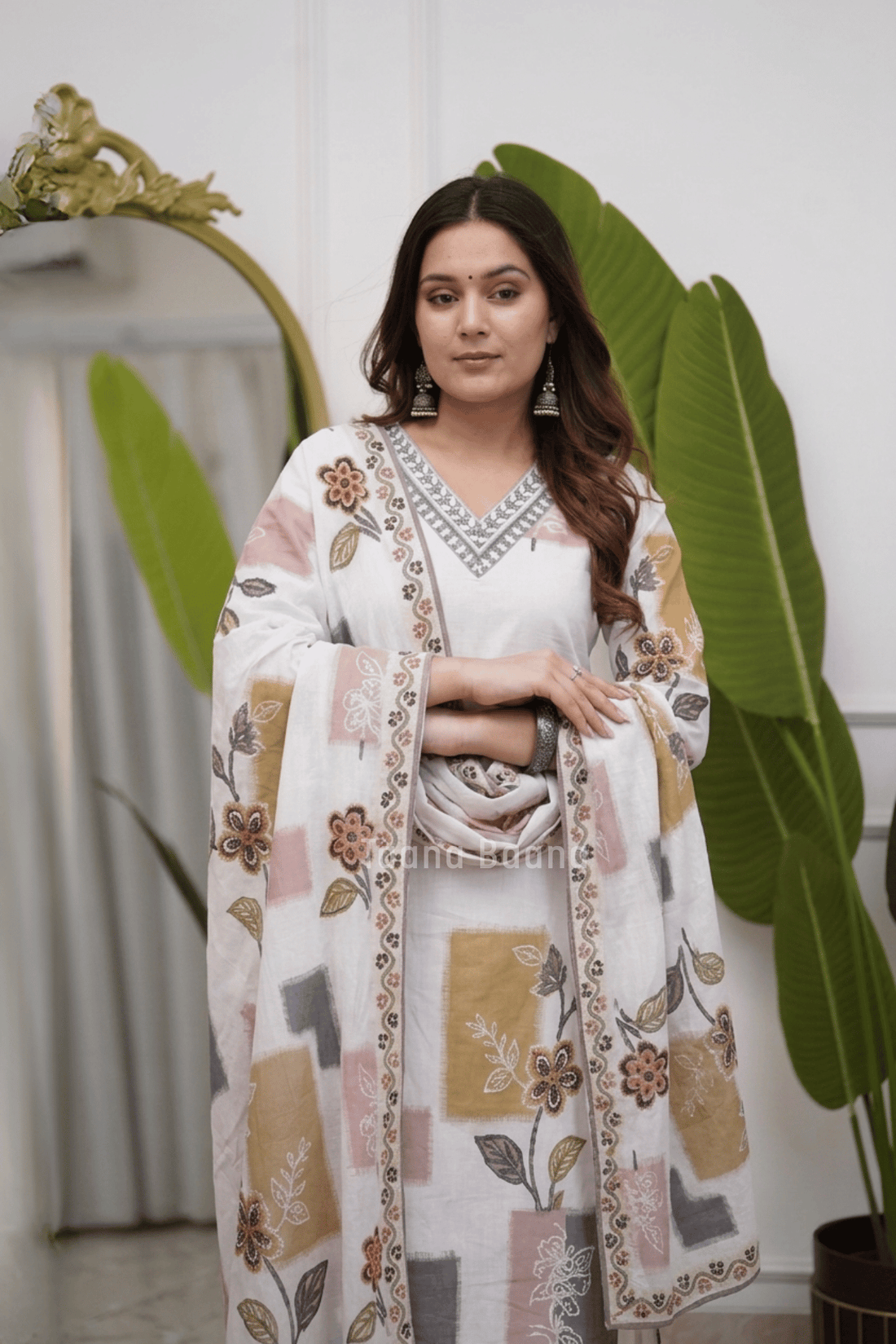 Dupatta Pant Set