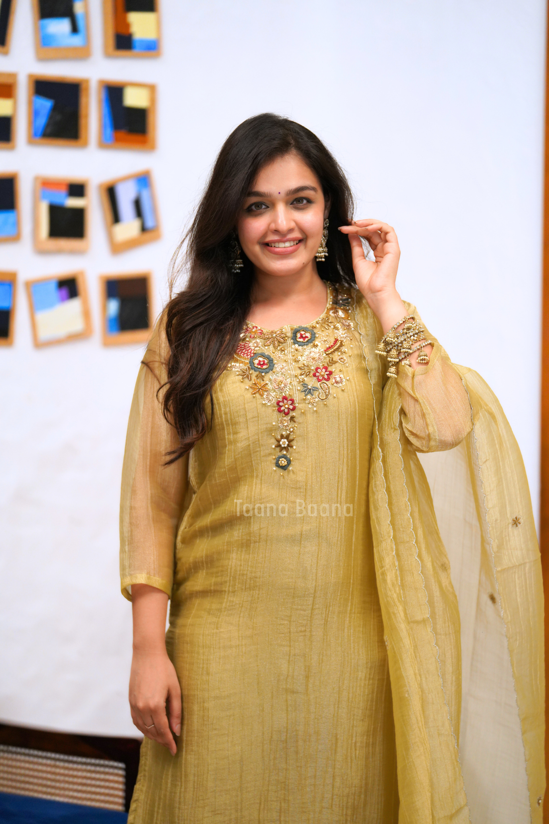 Dupatta Pant Set