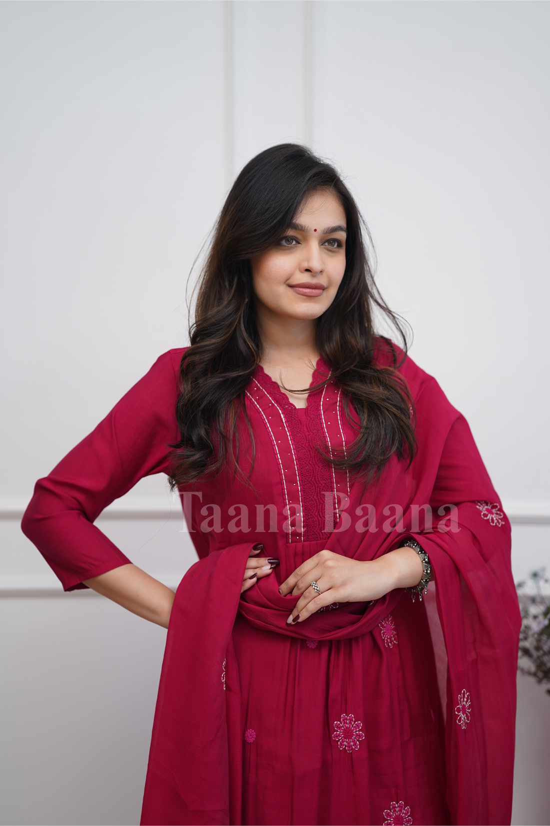 Dupatta Pant Set