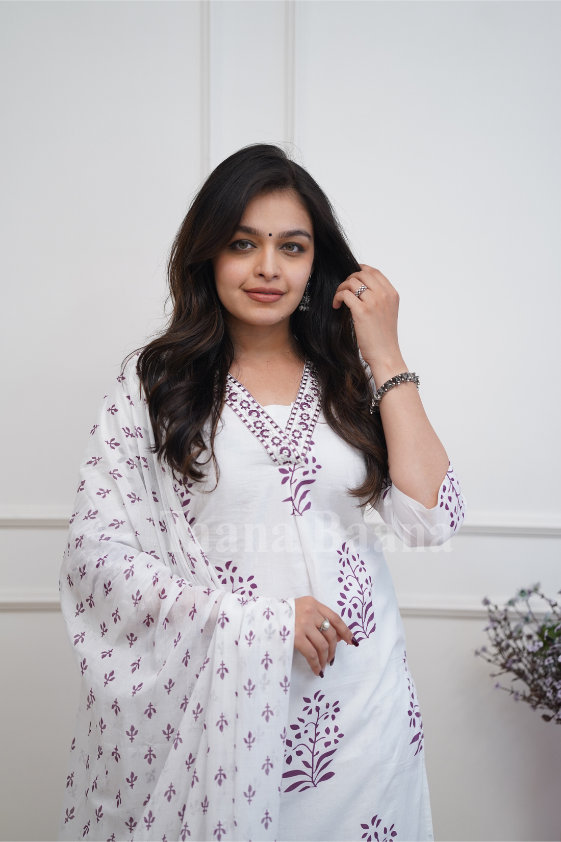Dupatta Pant Set