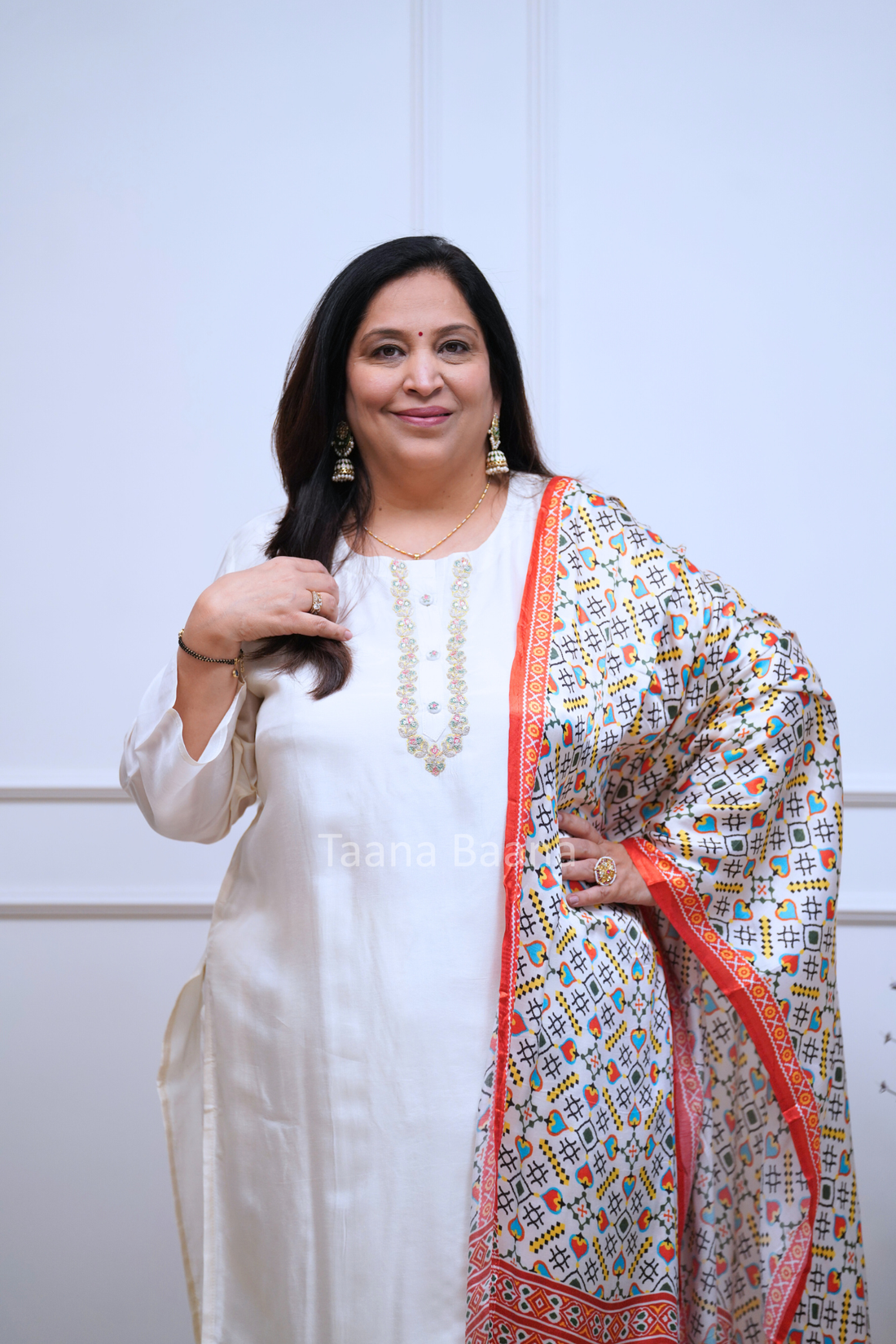 Dupatta Pant Set