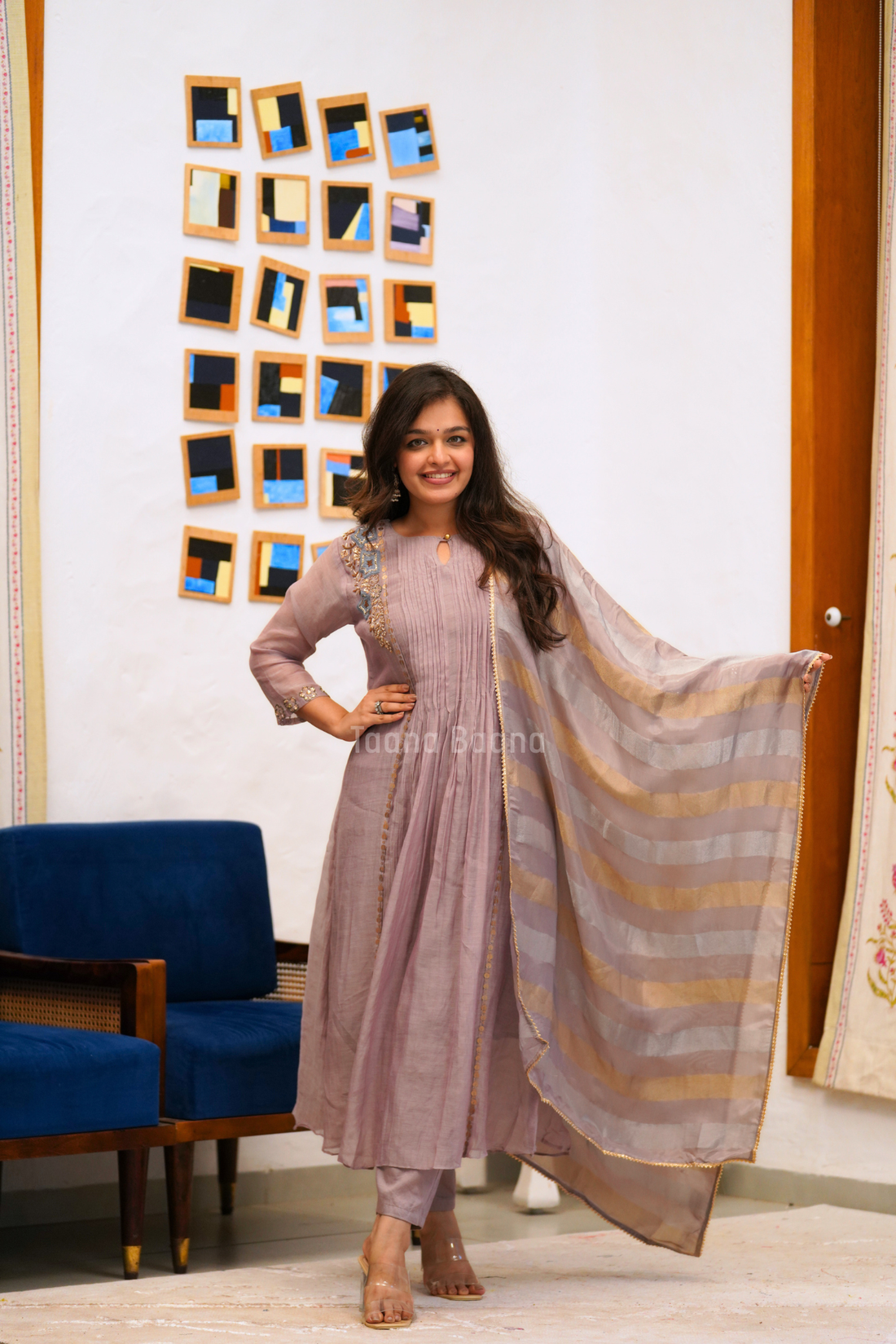Dupatta Pant Set