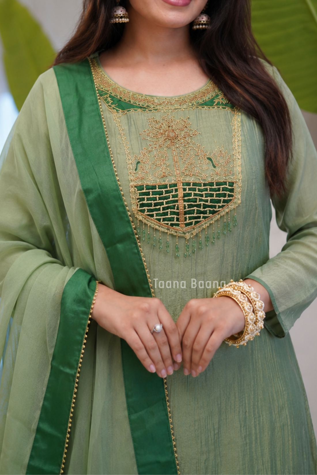 Dupatta Pant Set