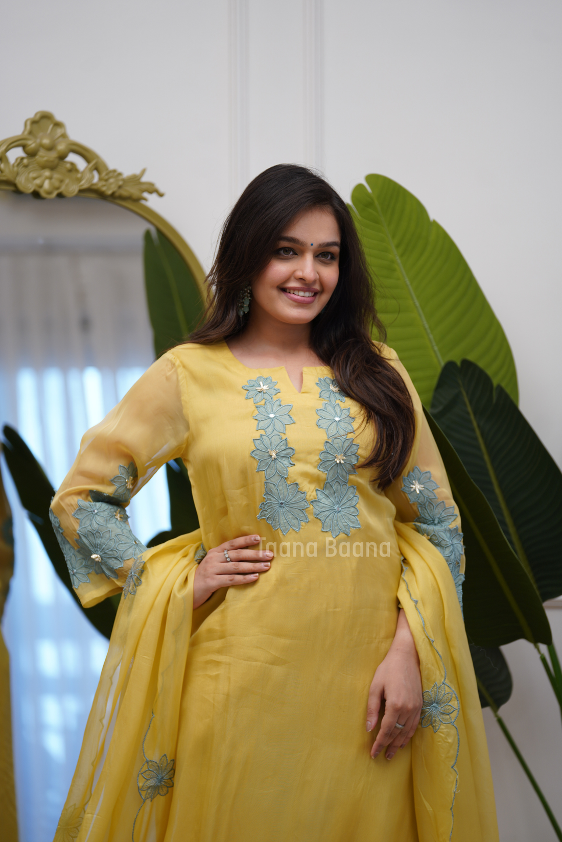 Dupatta Pant Set