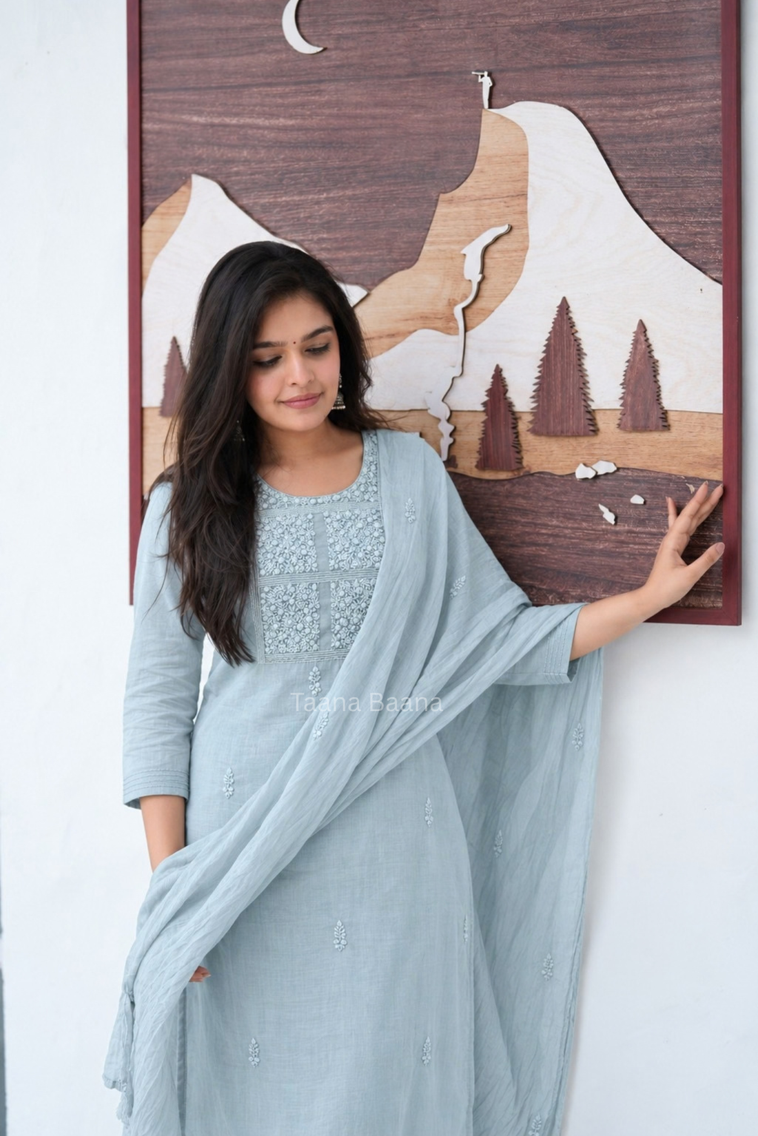 Dupatta Pant Set