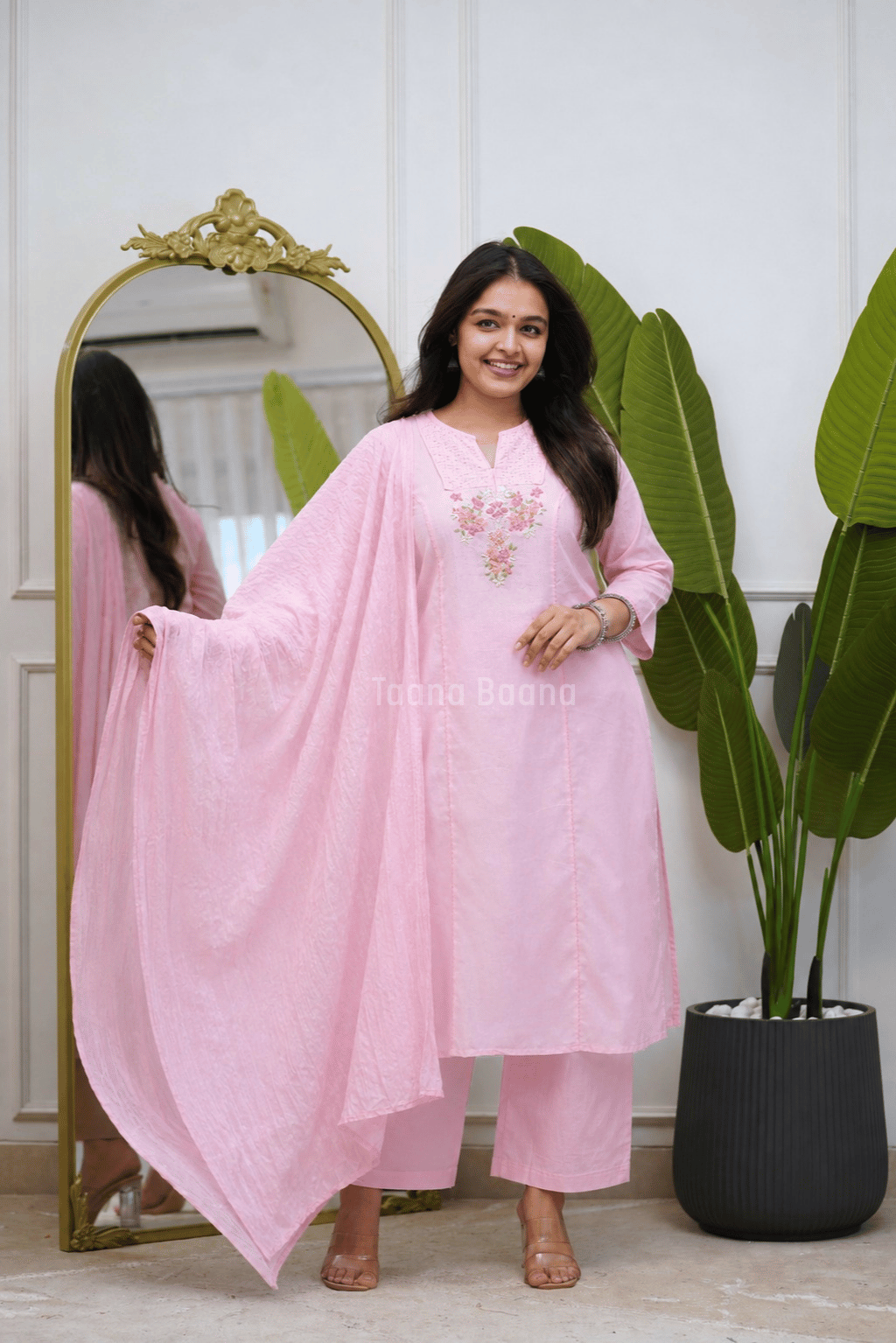 Dupatta Pant Set