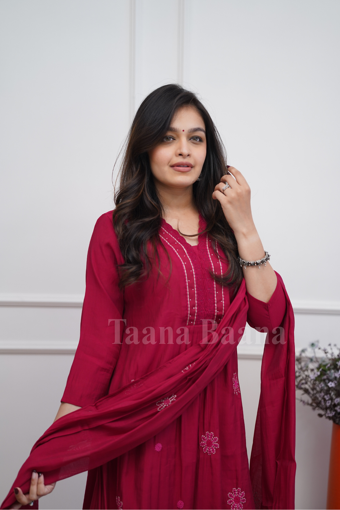 Dupatta Pant Set