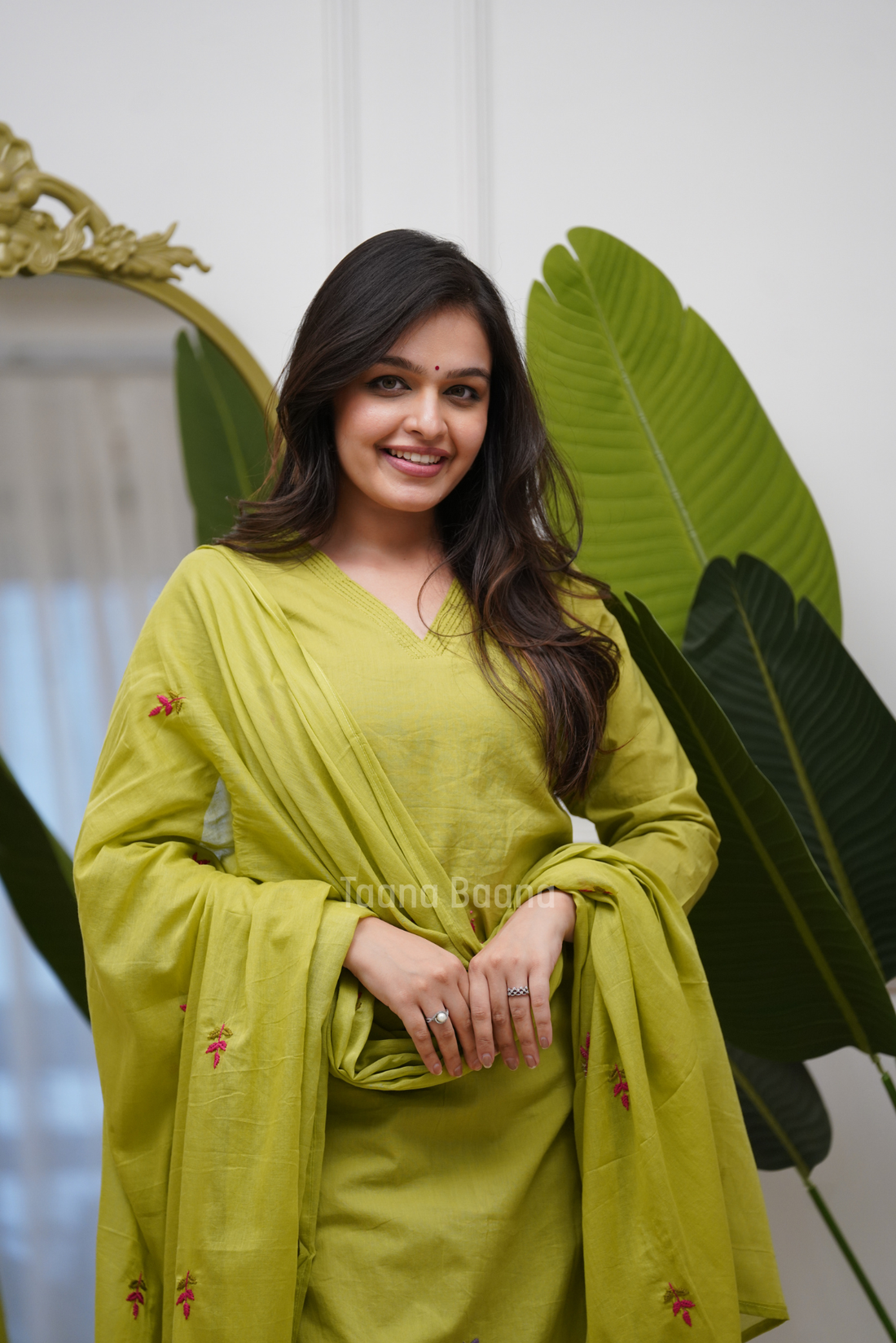 Dupatta Pant Set
