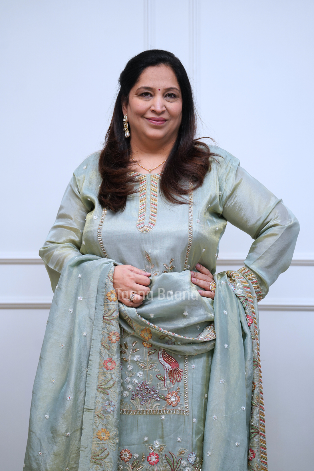 Dupatta Plazo Set
