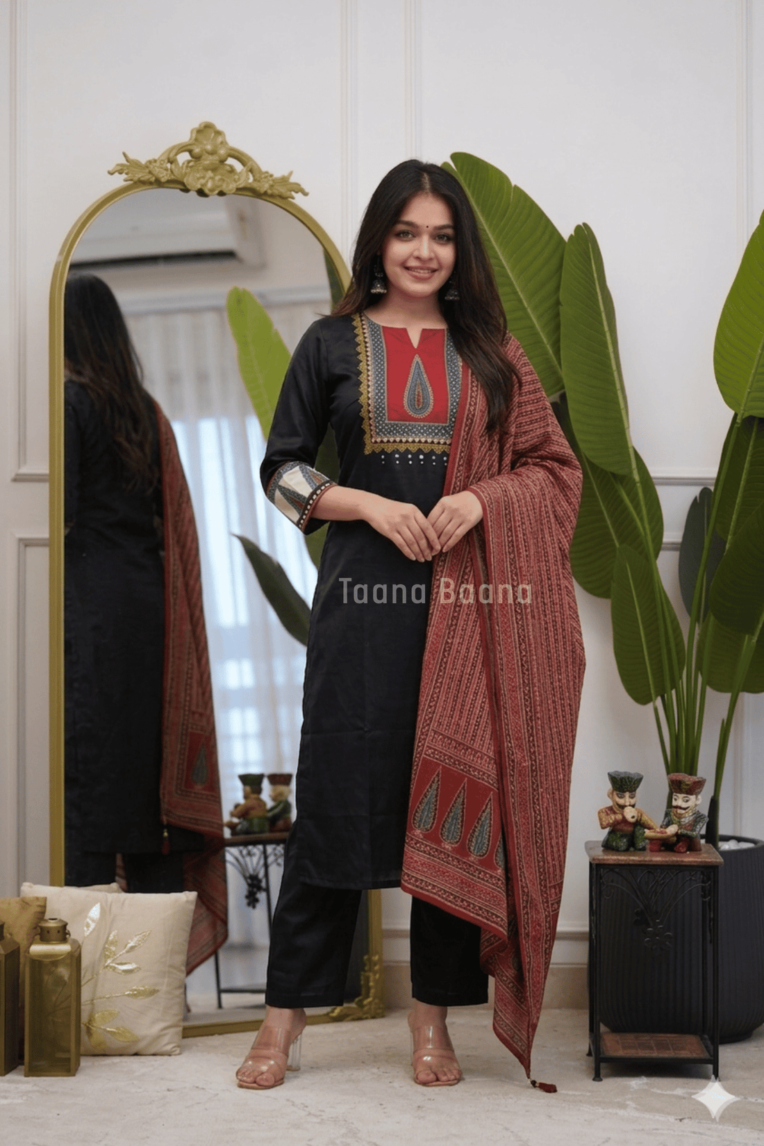 Dupatta Pant Set